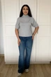 Светр INEDIT 10849 Light-Grey ONE SIZE - зображення 2