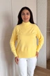 Светр INEDIT 10619 Yellow ONE SIZE - зображення 1
