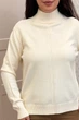 Светр INEDIT 10624 Latte ONE SIZE - изображение 5