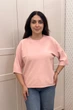 Светр INEDIT 10860 Pudra ONE SIZE - зображення 1