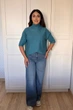 Светр INEDIT 10847 Green-Sea ONE SIZE - изображение 5