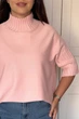 Светр INEDIT 10847 Pink ONE SIZE - изображение 2