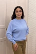 Светр INEDIT 10609 Blue ONE SIZE - изображение 2