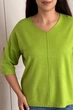 Светр INEDIT 10845 Pistachio ONE SIZE - изображение 2