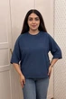 Светр INEDIT 10860 Indigo ONE SIZE - изображение 1
