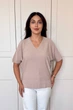 Светр INEDIT 10856 Beige ONE SIZE - изображение 1