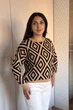 Светр INEDIT 10617 Caramel ONE SIZE - изображение 2