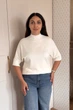Светр INEDIT 10857 White ONE SIZE - изображение 1