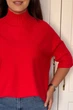 Светр INEDIT 10847 Red ONE SIZE - изображение 2