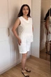 Футболка INEDIT 50052 White ONE SIZE - зображення 6