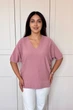 Светр INEDIT 10856 Pudra ONE SIZE - изображение 1