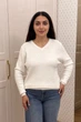 Светр INEDIT 10627 White ONE SIZE - изображение 1