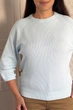 Светр INEDIT 10609 Light-Blue ONE SIZE - изображение 5