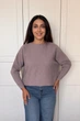 Светр INEDIT 10612 Capucino ONE SIZE - зображення 1