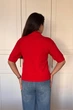 Светр INEDIT 10849 Red ONE SIZE - изображение 3