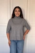 Светр INEDIT 10844 Grey ONE SIZE - зображення 1