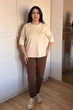 Светр INEDIT 10850-1 Ivory ONE SIZE - изображение 5