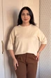 Светр INEDIT 10850-1 Ivory ONE SIZE - изображение 6