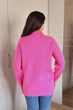 Светр INEDIT 10628 Purpur ONE SIZE - изображение 3