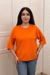Светр INEDIT 10860 Orange ONE SIZE - изображение 1