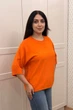 Светр INEDIT 10860 Orange ONE SIZE - изображение 2