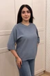 Светр INEDIT 10860 Grey ONE SIZE - изображение 2