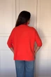 Светр INEDIT 10844 Orange ONE SIZE - изображение 4