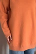 Светр INEDIT 10628 Peach ONE SIZE - зображення 4