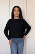 Светр INEDIT 10612 Black ONE SIZE - зображення 1