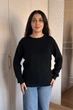 Светр INEDIT 10622 Black ONE SIZE - изображение 5