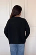 Светр INEDIT 10612 Black ONE SIZE - зображення 3