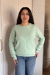 Светр INEDIT 10622 Light-Green ONE SIZE - изображение 1
