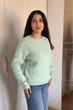 Светр INEDIT 10622 Light-Green ONE SIZE - изображение 2