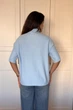 Светр INEDIT 10847 Blue ONE SIZE - изображение 3