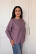 Светр INEDIT 10612 Violet ONE SIZE - зображення 2