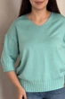 Светр INEDIT 10865 Pistachio ONE SIZE - изображение 4