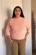 Светр INEDIT 10609 Peach ONE SIZE - изображение 4