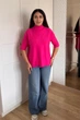 Светр INEDIT 10847 Purpur ONE SIZE - изображение 5
