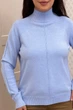 Светр INEDIT 10624 Light-Blue ONE SIZE - изображение 5