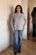 Светр INEDIT 10619-1 Grey ONE SIZE - изображение 5