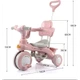 Дитячий триколісний велосипед Baby Carriage 588 рожевий - изображение 3