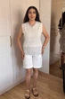 Футболка INEDIT 50052 Light-Grey ONE SIZE - зображення 5