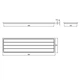 Сушилка Giff для посуды в 90 см шкаф (L=864 мм) двухуровневая белая термопласт с поддоном - изображение 7
