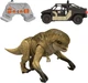 Динозавр Дистортус Рекс Погоня и Атака на Пульте Jurassic World Distortus Rex Track'N Chomp Mattel JGB65 - изображение 2