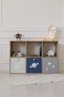 Стеллаж на 6 ячеек / 3 ящика Dreamer Wood, Космос - изображение 7