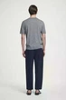 Футболка чоловіча з вовни cos slim-fit merino wool t-shirt 1263816002 L Сірий - изображение 3