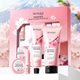Подарочный набор для ухода за телом BIOAQUA Sakura Fragrance 4 предмета (лосьон для тела, крем для рук, бальзам для губ, крем для тела) - изображение 3