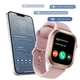 Смарт-часы женские Lemfo C30 Pink (разговор, пульсоксиметр) - изображение 5