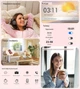 Smart Watch Lady Silver для жінок із фітнес-трекером, пульсометром і 2 ремінцями в комплекті - зображення 8
