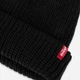 Шапка Levi`s 158636171 One Size Черная (1160478133) - изображение 3